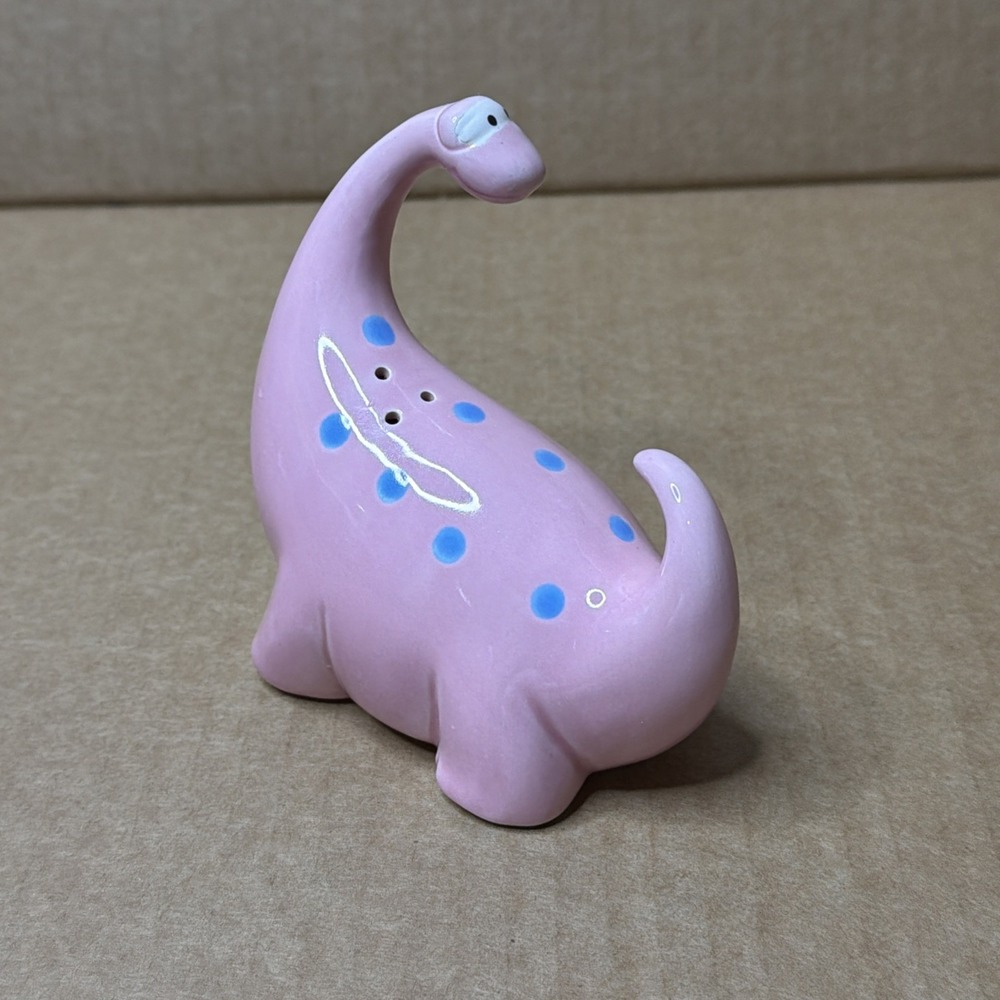 Fitz & Floyd - Pink  - Dinosaur - Salt & Pepper Shaker Replacement No Green